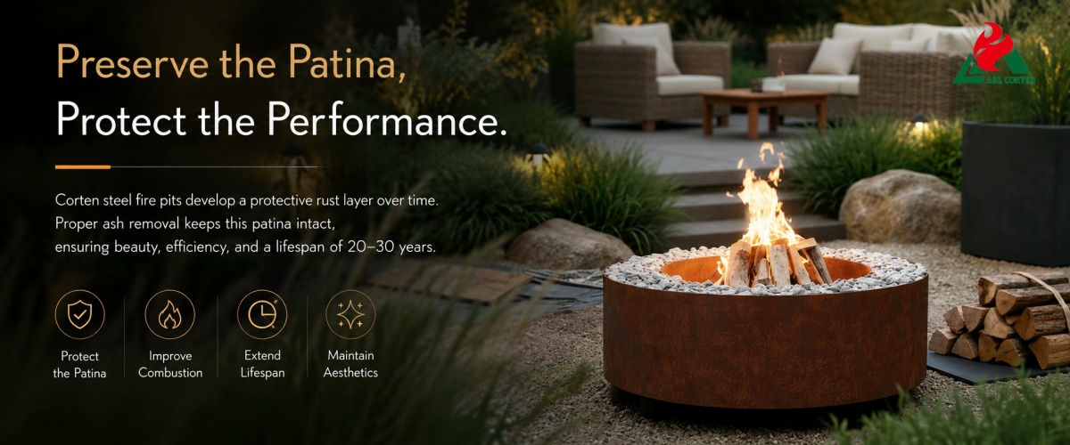 Outdoor Corten Fire Pits